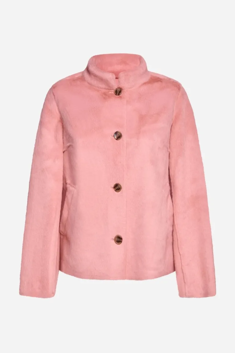 Übergangsjacke Aus Fake Fur