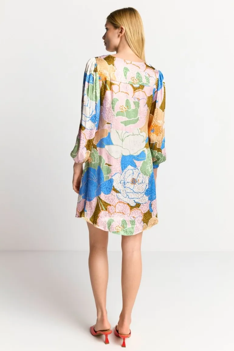 Blusenkleid Mit Blumenprint