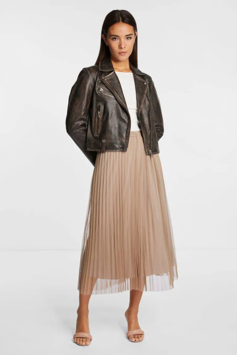 Lederjacke