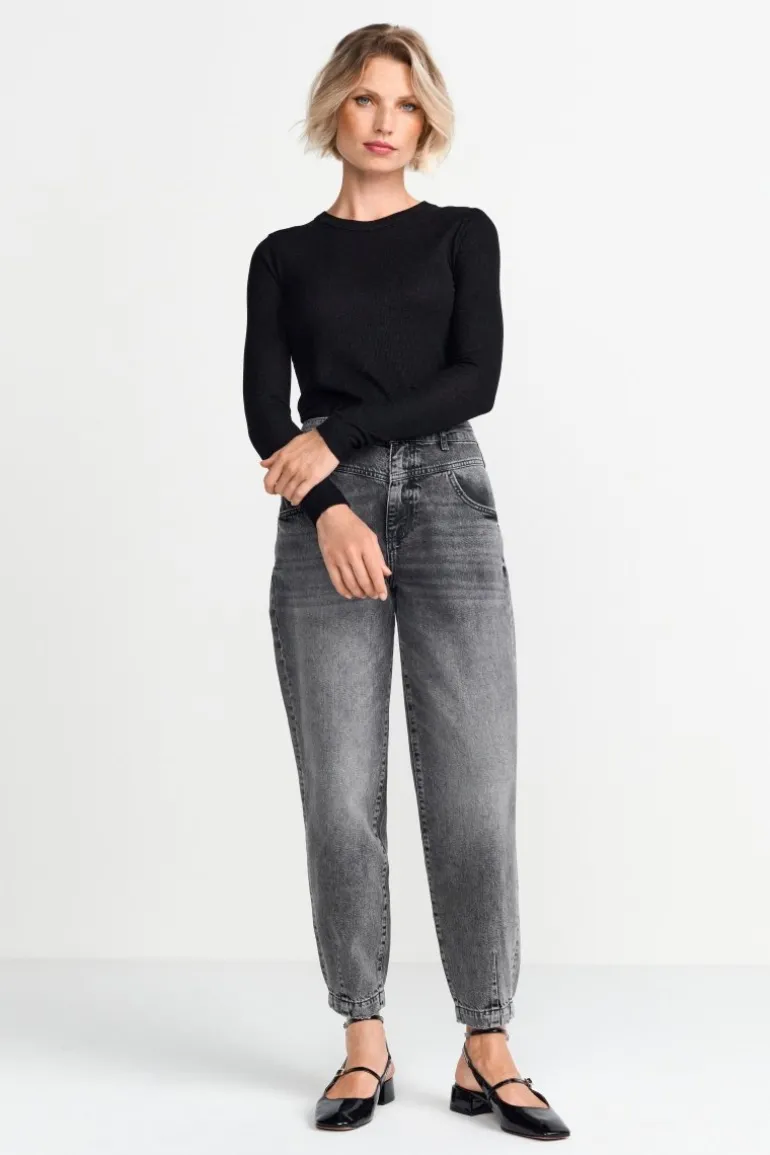 Longsleeve Mit Glanzeffekt