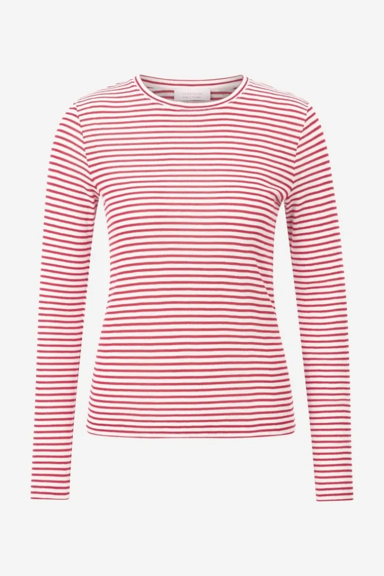 Longsleeve Mit Glanzgarn
