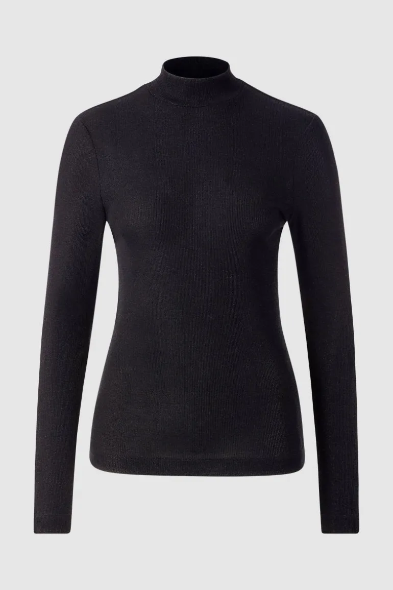Longsleeve Mit Glitzergarn