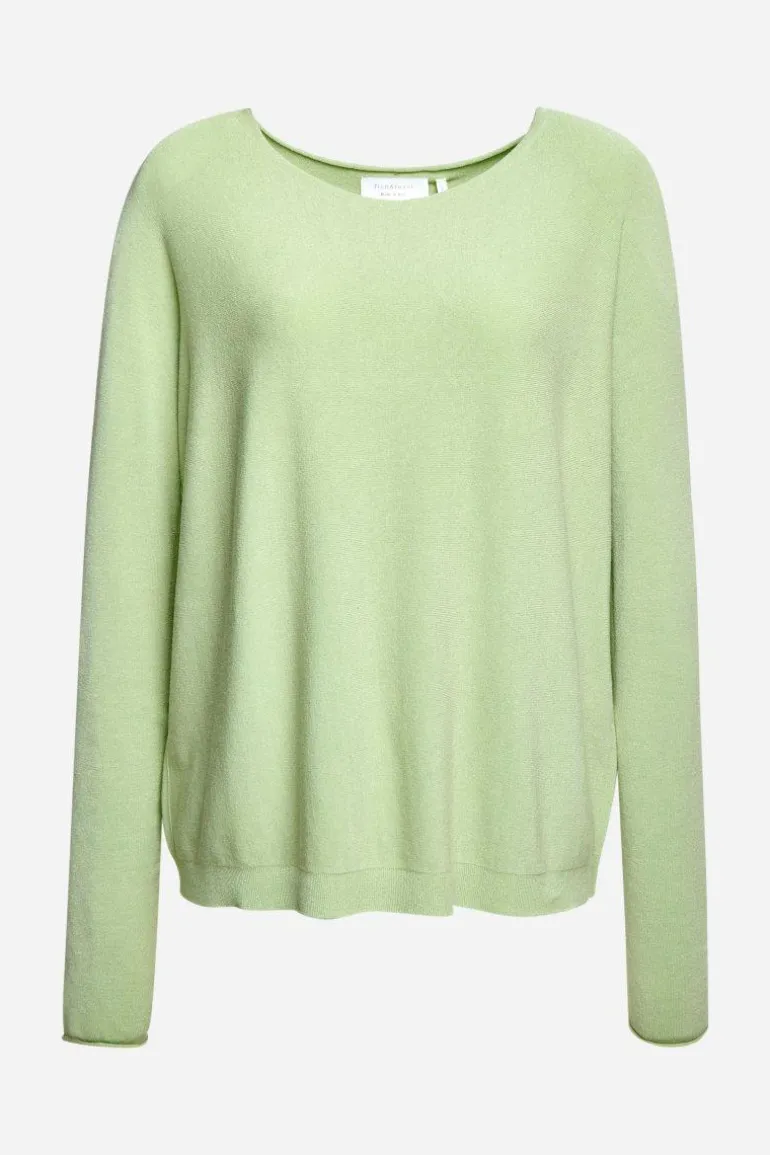 Nahtloser Strickpullover