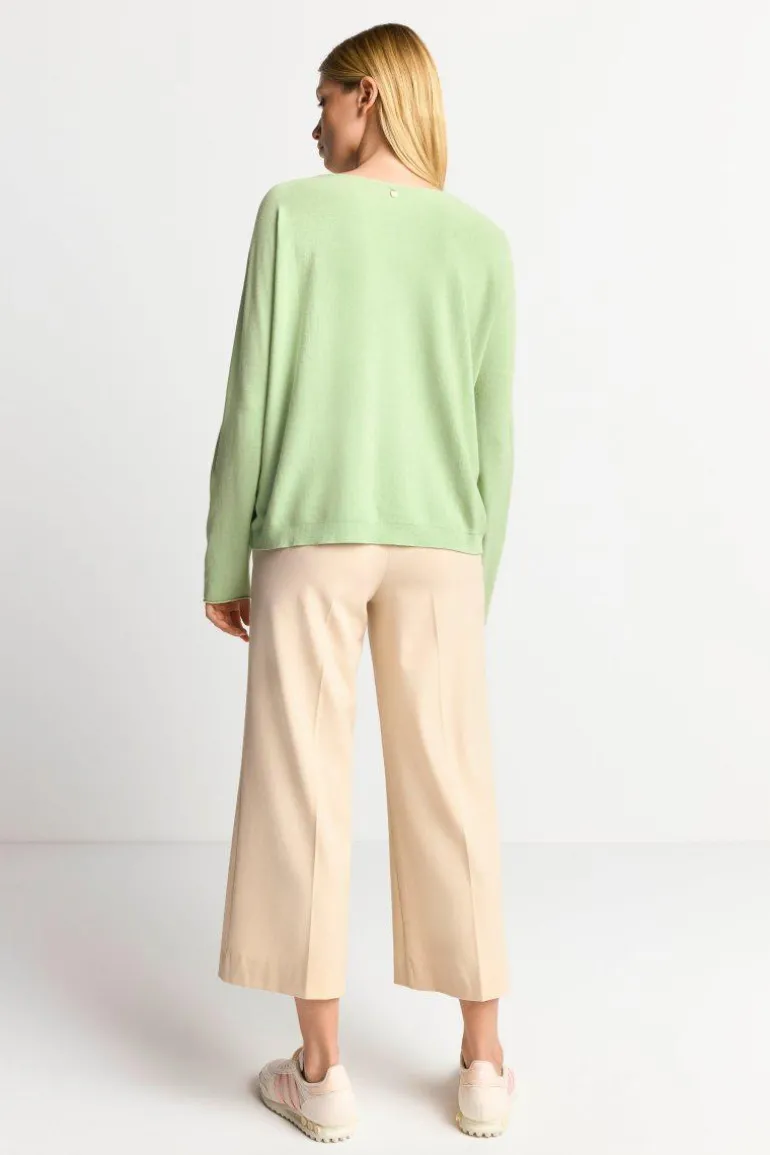 Nahtloser Strickpullover