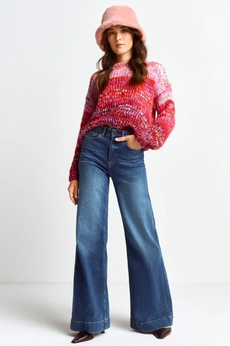 Pullover Mit Colour-Blocking-Muster