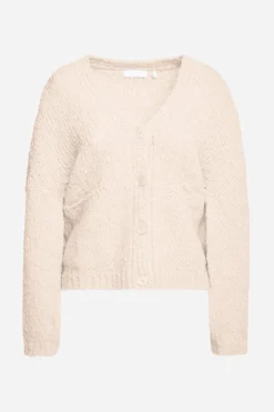 Strickcardigan Mit Knopfleiste
