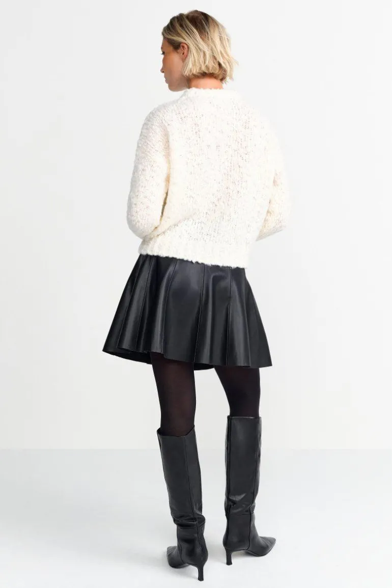 Strickpullover Mit Crew-Neck