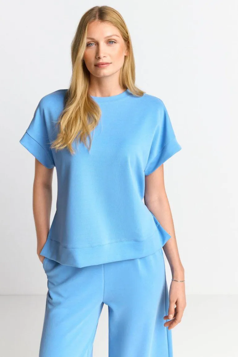 T-Shirt Aus Supersoftem Jersey