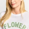 T-Shirt Mit Strassverzierung